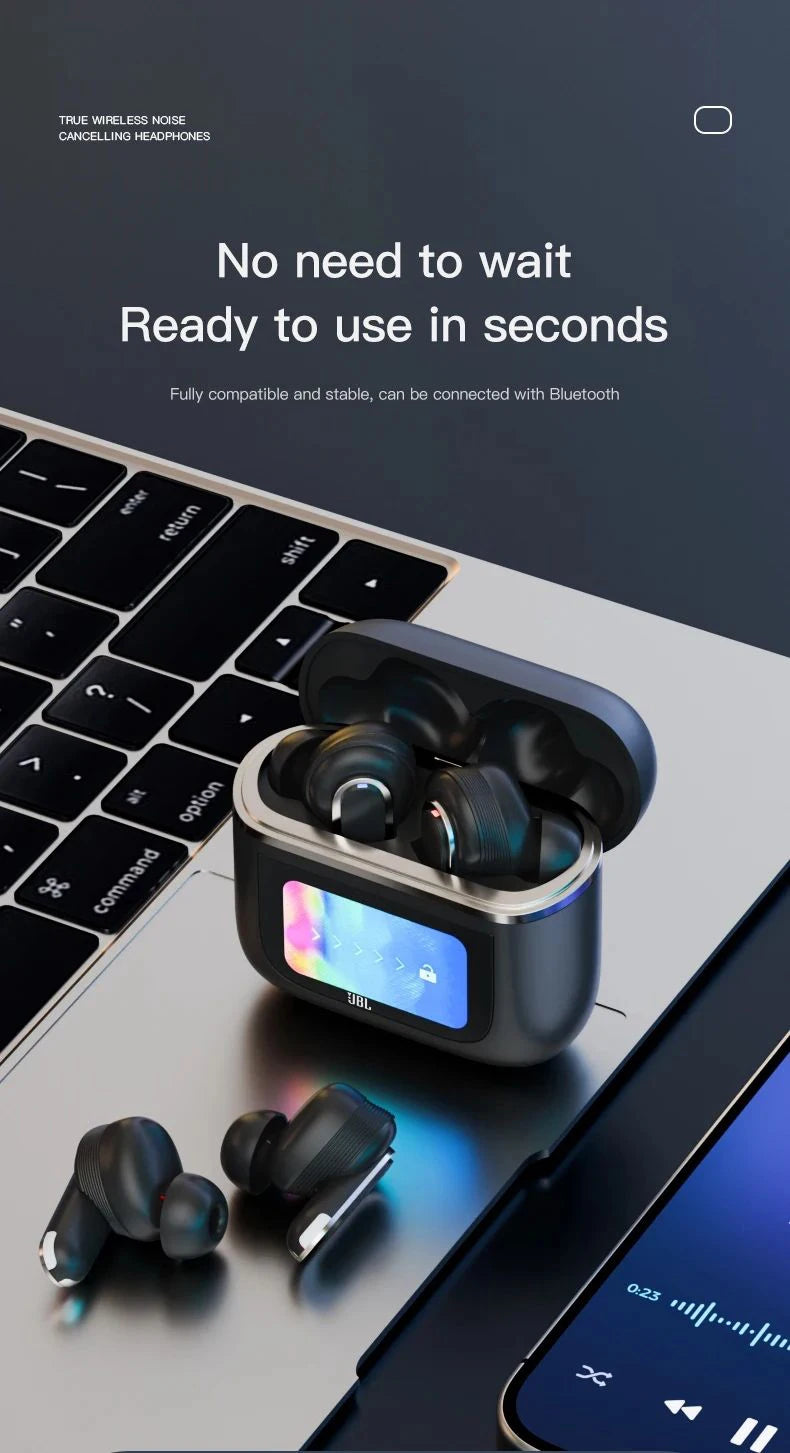 Original JBL Tour Pro 2 True Wireless Bluetooth headphone Noise Cancelling Earbuds LED Smart Display Box headset JBL Tour Pro2