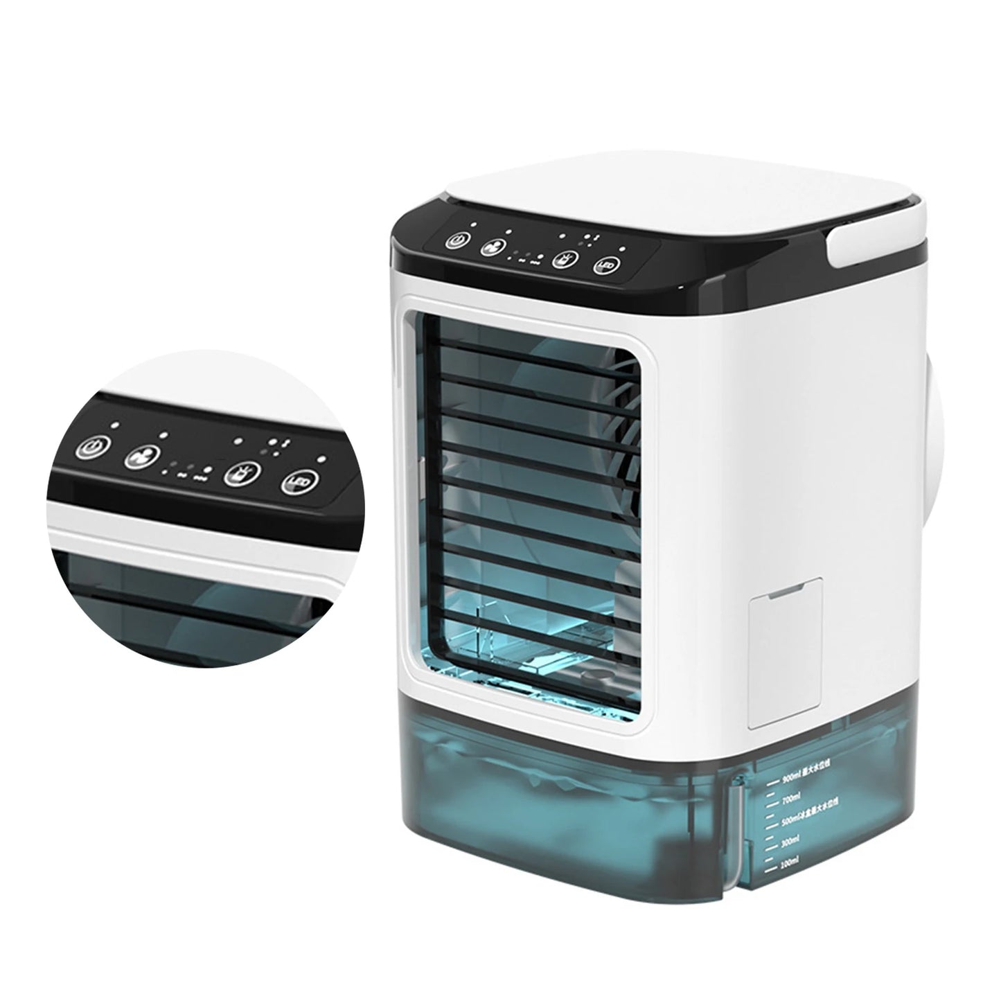 Evaporative Air Cooler Evaporative Air Cooler  Portable Air Conditioner Fan 3 Wind Speed for Home Evaporative Cooler