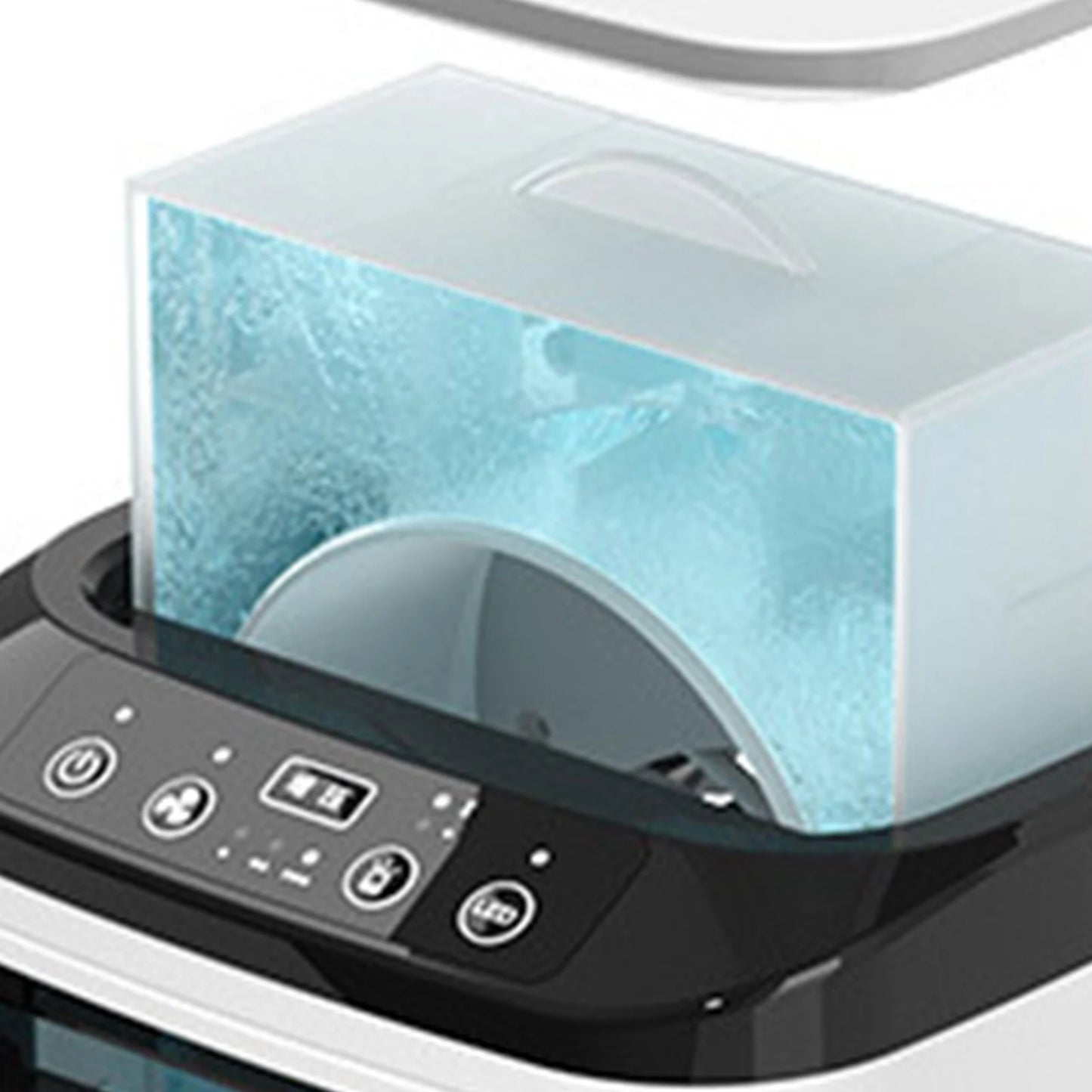 Evaporative Air Cooler Evaporative Air Cooler  Portable Air Conditioner Fan 3 Wind Speed for Home Evaporative Cooler