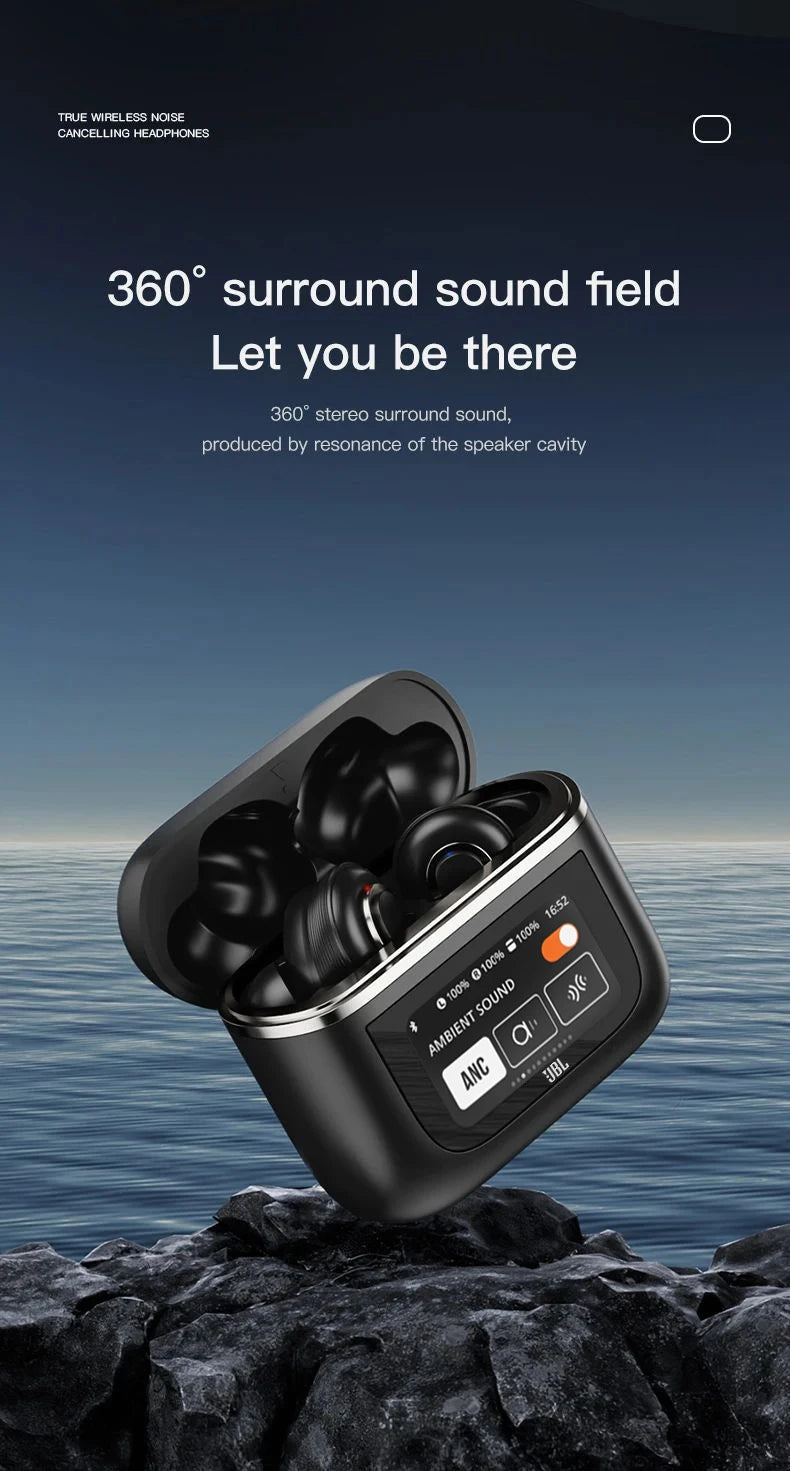 Original JBL Tour Pro 2 True Wireless Bluetooth headphone Noise Cancelling Earbuds LED Smart Display Box headset JBL Tour Pro2